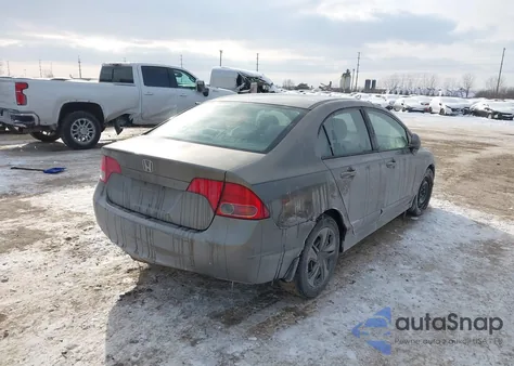 2008 Honda Civic Lx z USA, uszkodzony, nr VIN 1HGFA16568L062546